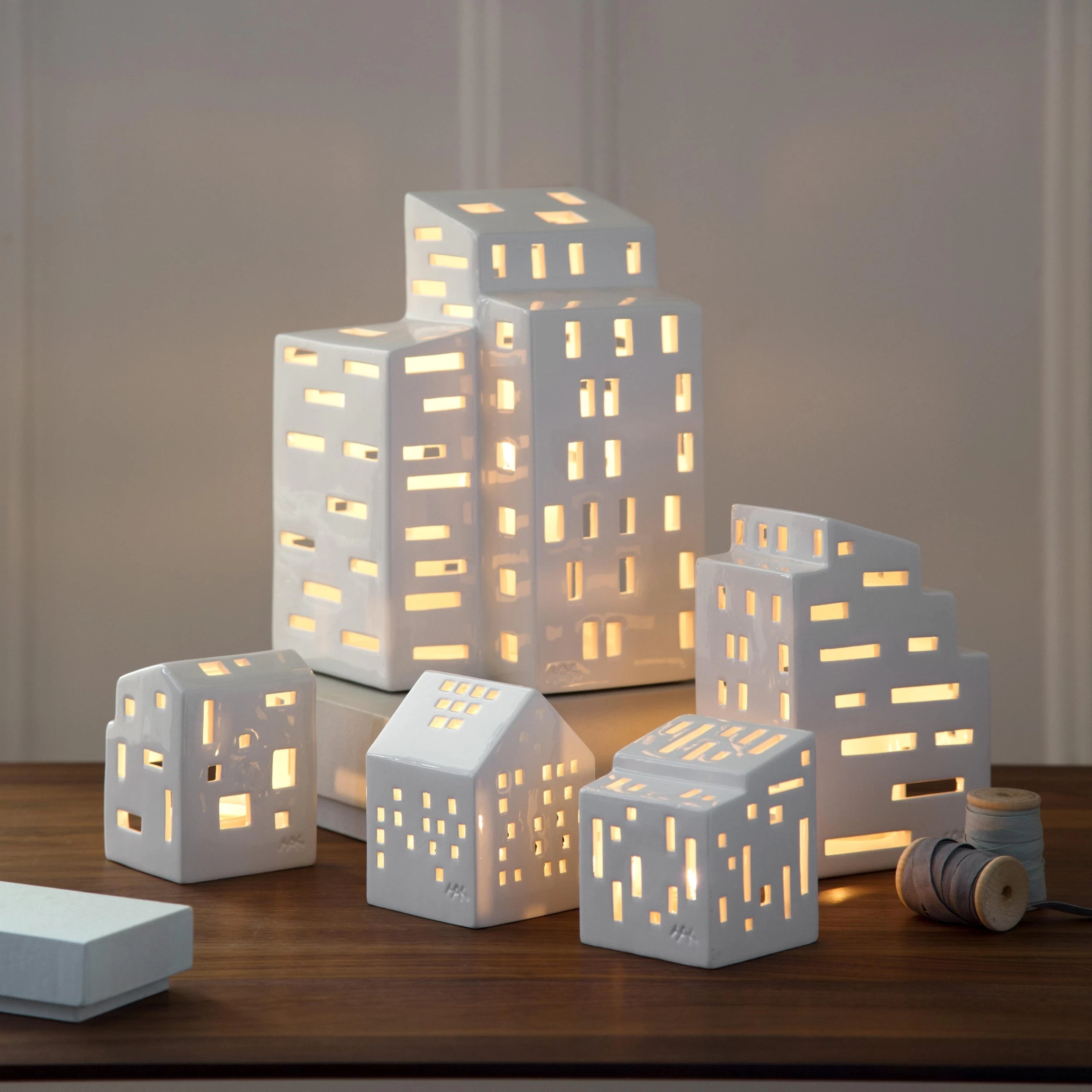 Kähler Urbania Kaarsenhouder Klein - Afbeelding 4