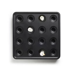 Stumpastaken Kaarsenhouder Zwart