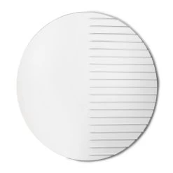 Warm Nordic Masquerade Round Spiegel