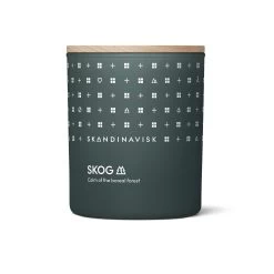 Skandinavisk Skog Geurkaars Met Deksel