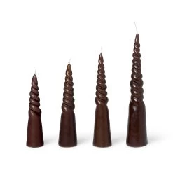 Ferm LIVING Twisted Candles Gedraaide Kaarsen 4-pack