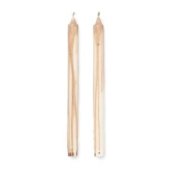 Ferm LIVING Dryp Stearinekaars 2-pack