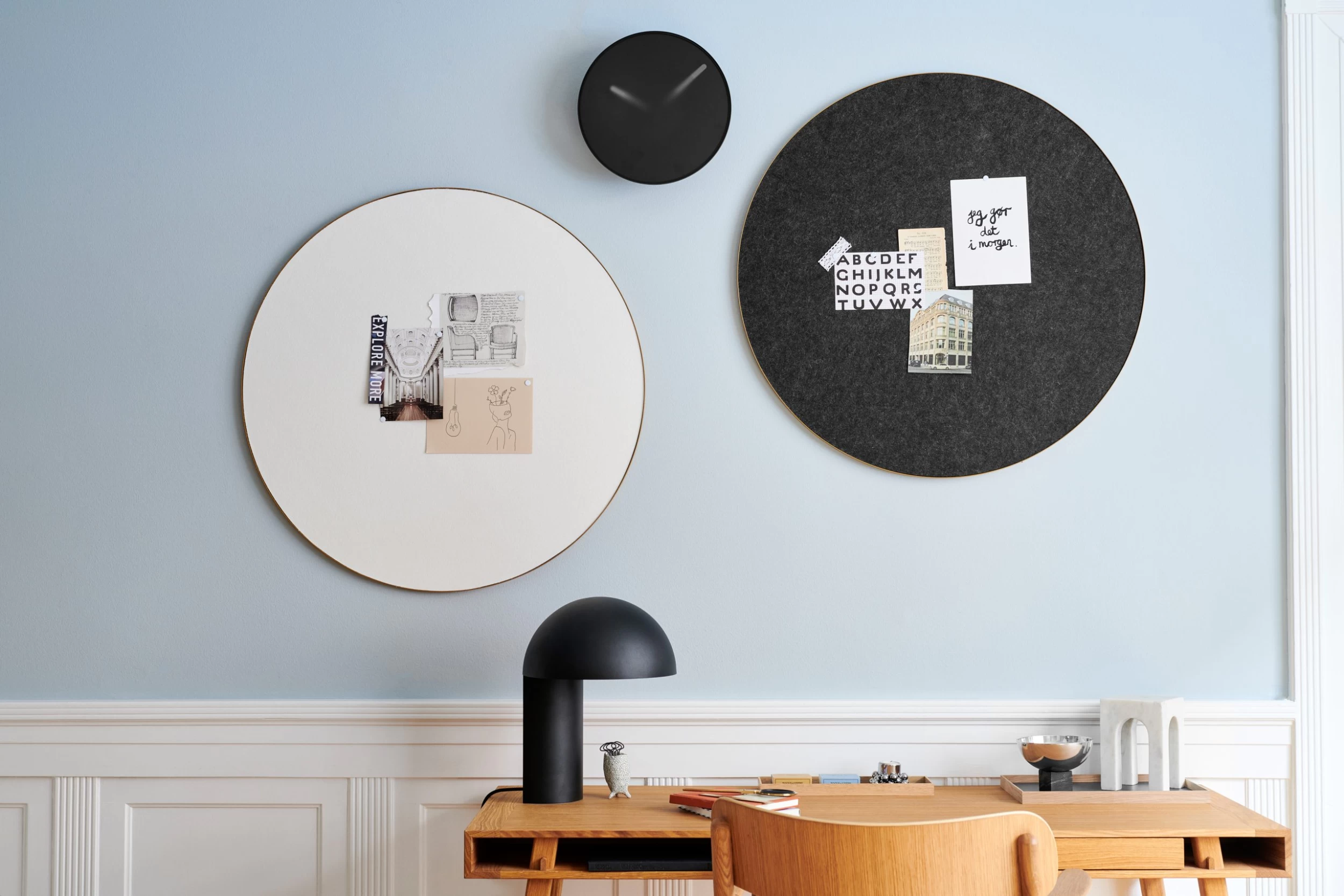 GEJST Retell Pinboard Prikbord Ø80 Cm - Afbeelding 3