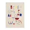 Ferm LIVING Alpabet Stoffen Poster