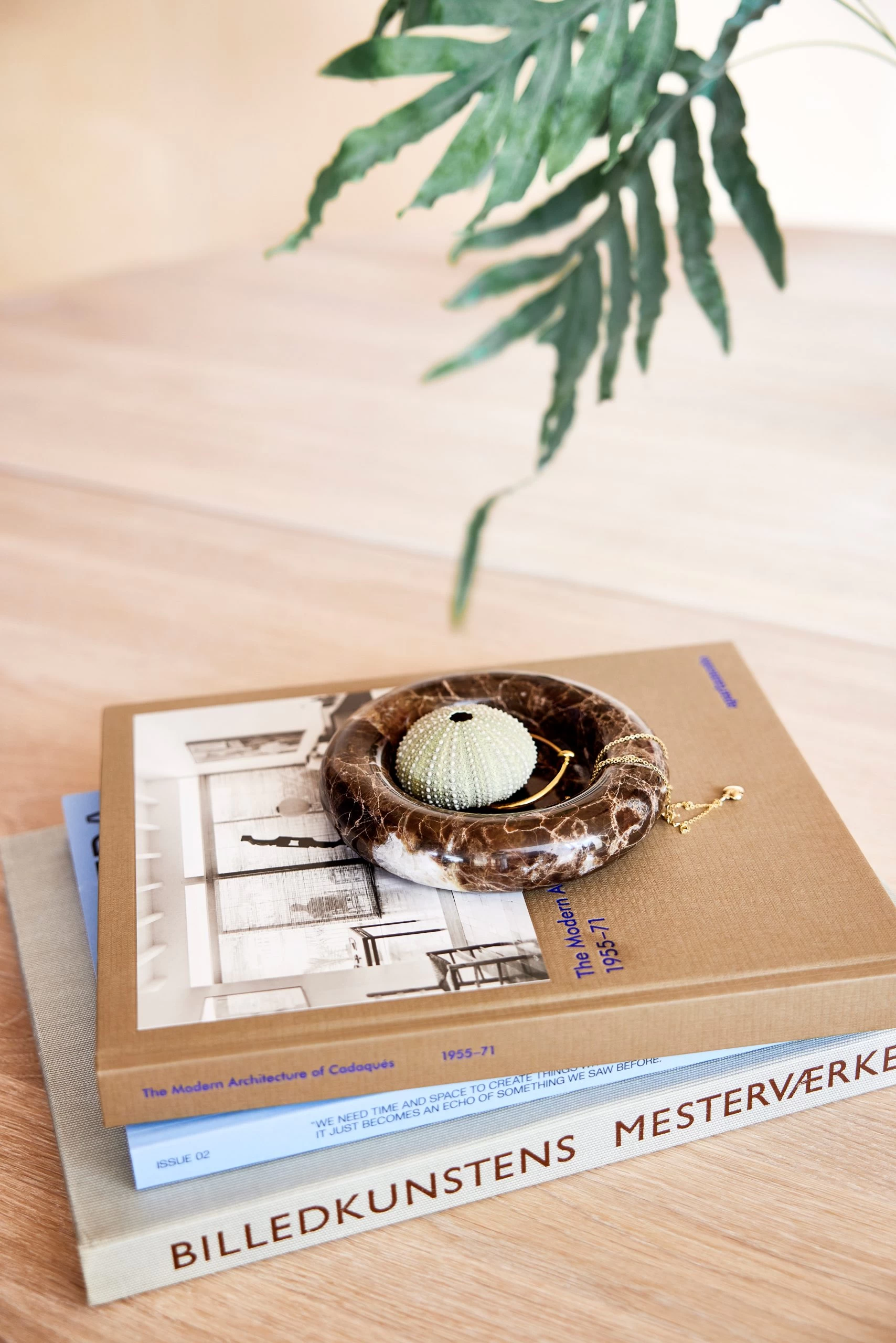 OYOY Savi Marmer Kandelaar Large H3 Cm - Afbeelding 3